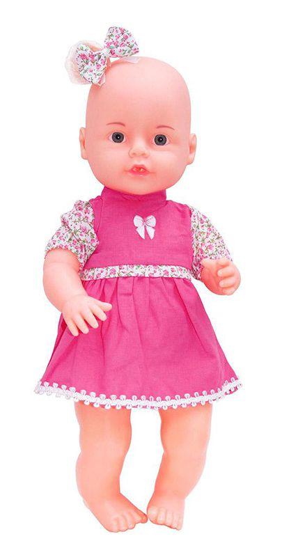 Boneca com Acessórios - 38 cm - Analu - Sorinho - Sid-Nyl